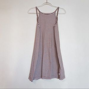 RVCA striped dress with low back